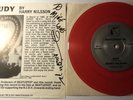 HARRY NILSSON *SIGNED* RED COLOR VINYL Beatlefest '82 With A Bullet/Judy Beatles
