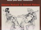 E. PECLARD, R. PIDOUX, OFFENBACH Suites pour 2 violoncelles French LP H.M. 1043