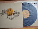 NEIL YOUNG HARVEST LP 75 UK REPRISE A4B2 LYRIC INSERT ORIG BEIGE INNER NICE COPY