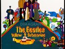 THE BEATLES YELLOW SUBMARINE UK ORIG'69 APPLE 1ST PRESS ODEON EXPORT STICKERS