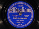 78 RPM --  Monkey Joe (with Charlie McCoy, mandolin), Vocalion 04416, E+ Blues