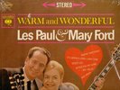 LES PAUL & MARY FORD-WARM AND WONDERFUL-COLUMBIA STEREO LP MINT