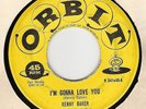45RPM, KENNY BAKER ' I'M GONNA LOVE YOU' VG+ ' ROCKER