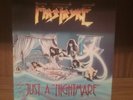 AUTOGRAPHED Jim Rutledge Firstryke  Just A Nightmare Lp   Original - METAL