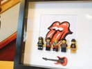 Rolling Stones Print - Lego Gift Frame