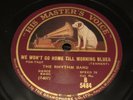 THE RHYTHM BAND (Geo Fisher & Kit Kat) We Won't Go Home Til Morning Blues 78rpm