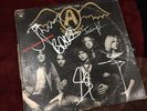 - AEROSMITH SIGNED LP GET YOUR WINGS  5x all  MEMBERS autographed  STEVEN TYLER