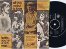 THE BEATLES All You Need Is Love Danish 45PS 1967