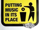 LAGWAGON - 1994 - Tourplakat - Concert - Putting Music in its Place - Tourposter