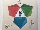 PUBLIC SERVICE BROADCASTING - INFORM EDUCATE ENTERTAIN SIGNED AUTOGRAPHED RECORD