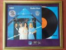 ABBA - framed Voulez Vous LP - SIGNED by all 4 members of the group - with COA