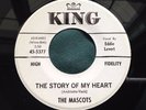 Rare Doo Wop 45 : The Mascots   The Story Of My Heart   Wiggle   King 5377 Hi Fi