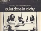 Country Joe McDonald Quiet Days In Clichy Vanguard Vinyl LP