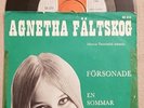 ABBA- AGNETHA FÄLTSKOG SINGLE 1968- EN SOMMAR MED DIG/ FÖRSONADE