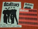 DENIZENS - In The Crowd - 1980 Private 1st Press SIGNED + Booklet & Poster RARE