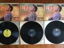 3 different ELVIS PRESLEY - Elvis RCA Victor RD-7528 yellow red black spot label