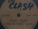 The Clash - First Night White Riot LP PUNK SEX PISTOLS RARE SEX PISTOLS