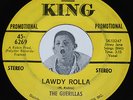 Folk Soul 45 THE GUERILLAS Lawdy Rolla / If You Go Away King PROMO 7