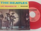 The Beatles- Like Dreamers Do/ Searchin 45 NM   Pink Vinyl   Picture Sleeve