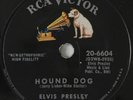 Rock N Roll 78 ELVIS PRESLEY Hound Dog RCA VICTOR E- HEAR