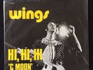 Wings: Hi, Hi, Hi / 'C Moon'. M- Danish issue yellow variant