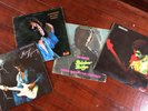4 x original vinyl LP records by JIMI HENDRIX -Band Of Gypsys/Midnight Lightning