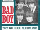 THE BEATLES 45 EP BAD BOY+PS HOLLAND RARE