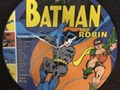 Batman and Robin 12” Vinyl Record Picture Clock