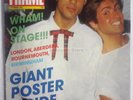 Wham  Freeze Frame George Michael Poster Magazine