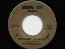 Professionals - That's Why I Love You / Did My Baby Call (Soul, 45)