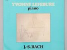 Yvonne Lefebure - BACH recital - Dufy cover -  french FY 065 - NM   lp