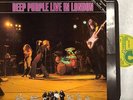 DEEP PURPLE live in london (1st uk & inner) LP EX+/EX SHSP 4124 hard rock 1982