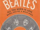 THE BEATLES 'ALL YOU NEED IS LOVE' NORWAY PS 45
