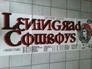 LENINGRAD COWBOYS 1994   orig. Concert-Konzert-Poster 168 x 59 cm SONDERGRÖSSE
