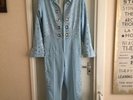 Elvis Jumpsuit Powder Blue