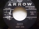 BOBBY LONG w/ Group 45 Patty / By My Side ARROW doowop d143