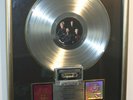 QUEEN original PLATINUM RIAA AWARD to FREDDIE MERCURY 