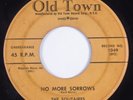 Doo Wop R&B 45 SOLITAIRES No More Sorrows OLD TOWN HEAR