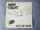 MINOR THREAT Out Of Step LP 1st Ed. - 2nd Press Grey Back Cover sXe dischord