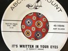 The Spindletoppers with Carl Spencer Its written in your eyes  ABC Northern Soul