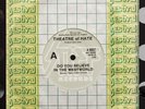 Stiff Record Theatre Of Hate Australian Pressing Do You Believe In The Westworld