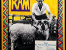 PAUL & LINDA McCARTNEY RAM  US ORIG’71 APPLE 1ST PRESS STICKER SHRINK