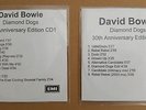 DAVID BOWIE - Diamond Dogs 2004 UK 30th Anniversary RARE EMI Music catalog PROMO