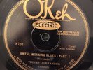 Okeh 8781 TEXAS ALEXANDER w LITTLE HAT JONES guitar 1929 78 rpm BLUES