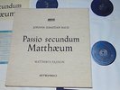 JS BACH matthaus passion RICHTER archiv sapm 198009/12 box 4 lp