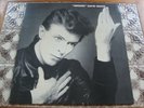 DAVID BOWIE HEROES UK 1st PRESS MINTY VINYL UN-LAMINATED COVER + INSERT Nr MINT