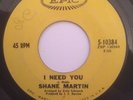 Northern Soul 45 Shane Martin I Need You/Your So Young Epic 5-10384