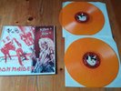 iron maiden killers in milan 81 2lp orange vinyl black sabbath ozzy ac/dc slayer