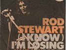 ROD STEWART (i know) I’m losing you / mandolin wind 7” 45 Portugal Unique PS