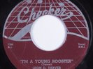 R&B Doo Wop 45 LEON D. TARVER I'm A Young Rooster CHECKER HEAR